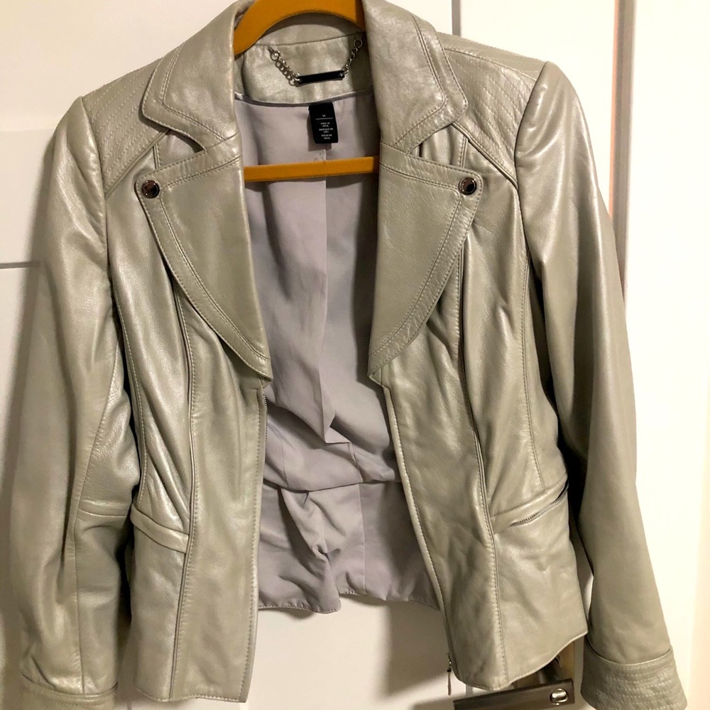 Leather jacket